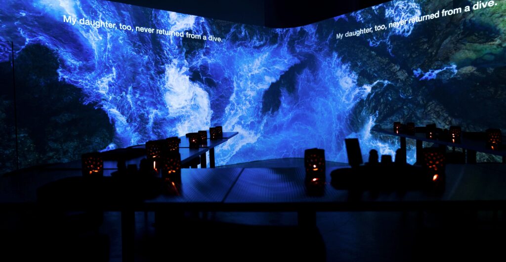 F&B 빔프로젝터 몰입형 프로젝션 콘텐츠 연출