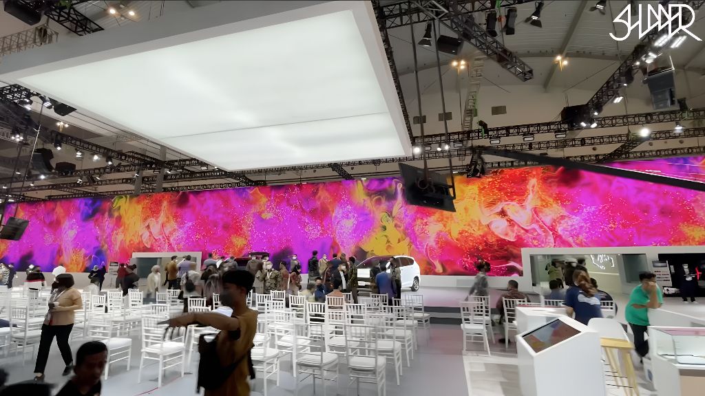 전시·관공서 대형 LED 스크린 콘텐츠 단품 미디어월 연출