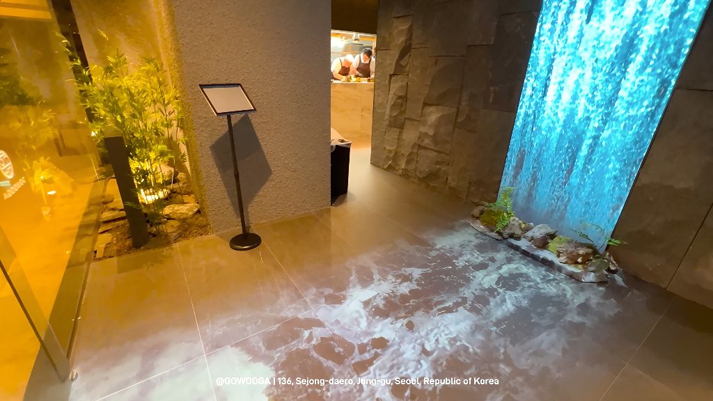 F&B 레스토랑 LED 빔프로젝터 콘텐츠 단품 복합 연출